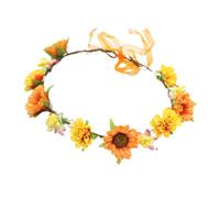 Fascia for capelli, fascia for capelli, fascia for donna, fascia for capelli con fiori in tessuto, fascia for capelli con fiori accattivanti, ghirlande e ghirlande Mostra la tua acconciatura for le do