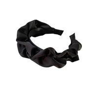 Fascia for capelli, fascia for capelli larga, fasce for capelli piegate con cresta cranica alta, fermagli opachi antiscivolo