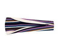 Fascia for capelli, fascia for capelli larga for yoga, fascia for capelli alla moda in tinta unita, fascia for capelli sportiva antiscivolo, accessori for capelli(8)