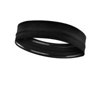 Fascia for capelli in nylon sportivo for yoga for donna Ragazza Fascia for il sudore sottile antiscivolo Fascia for capelli all'aperto Fronte in silicone Proteggi palestra Corsa for la testa(Black)