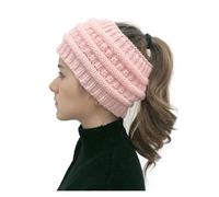 Fascia for capelli larga lavorata a maglia Accessori for in tinta unita con turbante all'uncinetto for orecchie calde invernali for fasce for alla moda da donna(Pink)