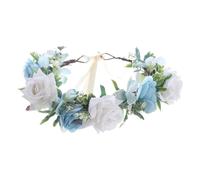 Fascia for capelli regolabile con fiori di rosa fatti a mano for decorazioni da sposa e accessori for capelli.