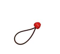 Fascia for capelli retrò con bocciolo di tulipano, elegante elastico elastico,Elastici per capelli(Red)