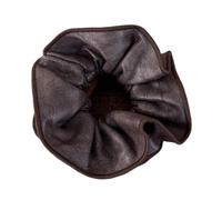 Fascia for capelli retrò in morbida pelle a doppio strato, con elastico, for temperamento femminile, copricapo autunnale e invernale(C)
