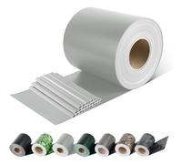 FASCIA FRANGIVISTA COPRENTE RINGHIERE PVC H.19cm L.35m GRIGIO C. + 20 CLIPS EFFE