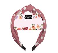 Fascia Glamour con Nodo a Pois