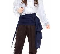 Fascia grande ThePirateDressing Pirate Medieval Rinasciment Linen [Navy]