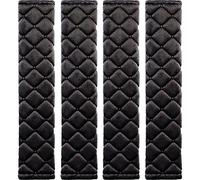 Fascia imbottita MIKAFEN di rivestimento per la cintura di sicurezza auto - 2 pezzi con fissaggio strap, comodi per quando si viaggia