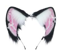 Fascia in peluche Tiara Y2K stile primavera 2024 accessorio per abiti alla moda