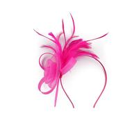 Fascia in rete elegante con teschio alto 1920 piumato per capelli, per donne, cocktail, feste, capelli