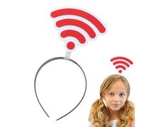 Fascia in tessuto da donna | Cerchietto WiFi Sweet Festival | Copricapo decorativo rimovibile per cosplay Photography Prop Wedding Teens Girls Boys Fest, Fascia per capelli e festosa: innovativa