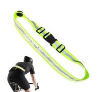 Fascia in vita riflettente illuminata - Cintura di sicurezza a LED luminosa, di visibilità per ricarica USB, illuminazione a mani libere | Vestibilità affidabile per corridori ciclisti Lavorat
