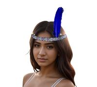 Fascia Indiano con Piume Ass In Colori Carnevale Cerchietto Carnevale Donna Accessori Anni 20 Accessori Bambina 6 Anni Parrucca Carnevale Accessori Forcine Decorazioni Treccine Fermagli Donna Bambina