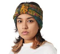 - Fascia invernale Tie-Dye-Hippie Fashion-Elastic Head Wrap Cover-60' s '70' s Retro Bandana-Psichedelico Flower Pattern
