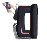 Fascia Knife, Muscle Relaxation Electric Fascia Knife, Heated Scraper Massage Tool, Scraping+ Heating + EMS Micro-current + Red Light, 5 Blades In 1 Device, for Whole Body,Black