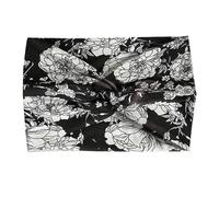 Fascia larga alla moda per lo styling dei capelli e dichiarazione di moda per gli uomini