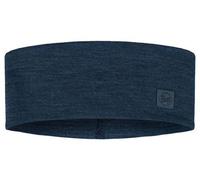 Fascia larga buff merino da donna blu notte