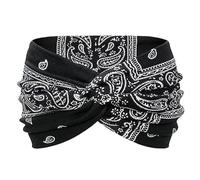 Fascia larga morbida ed elastica per capelli, accessorio per capelli per la vita quotidiana e il lavoro, fascia elastica per lo sport, fasce morbide per yoga