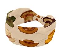 Fascia larga per capelli da cowboy selvaggio West modello turbante fascia elastica per capelli copricapo Twist Head Wrap accessori per capelli per donne