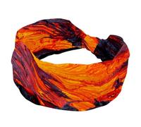 Fascia larga per capelli da donna, elastica, turbante, antiscivolo, lava, magma, sudore, allenamento, accessori per capelli alla moda
