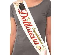 FASCIA Laurea Dottoressa -Congratulazioni Dottoressa - gadget idea regalo Laurea