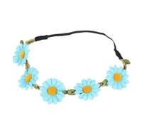 Fascia leggera con girasole, ghirlanda floreale, corona realistica