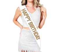 Fascia leopardata con ghepardo di buon compleanno, decorazioni per feste di compleanno leopardo, stampa ghepardo, safari, giungla, selvaggio, feste di compleanno, bomboniere, per ragazze, bambini