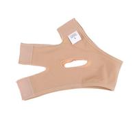 Fascia Lifting Viso Con collo e mento, cintura dimagrante, cinturino for il viso, supporto for la guancia, strumento di bellezza for il fitness del viso(L Nude)