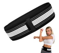 Fascia Lombare Supporto Schiena Regolabile per Uomo e Donna, Fascia Elastica Lombare Ortopedica per Mal Di Schiena Super Traspirante 110cm