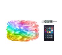 Fascia luminosa LED RGB per esterni con telecomando WiFi e Bluetooth integrato G]