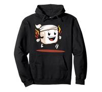 Fascia Marshmallow Costume per Gli Amanti del Jogging Felpa con Cappuccio