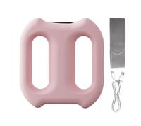 Fascia Massage Ring, Deep Tissue Massager Tool, 5-Speed Cordless Fascia Release Roller, Adjustable Belt Included, Muscle Soothing Design, for Legs, Thighs, Belly, Runners, 14x13.5x4cm Purple Pink Blue