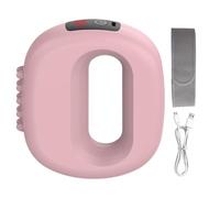 Fascia Massage Tool, Electric Back Massager, Adjustable Belt Massagers with 17x6 Inches Size, Recovery Fitness Tool for Abdomen, Neck, Legs, Women, Wellness, Beauty, Relaxation, Pink