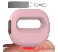 Fascia Massage Tool, Electric Back Massager, Fitness Recovery Belt, Deep Vibration, Adjustable Strap, Compact Design, Muscle Relief, Body Toning, Perfect for Stomach, Neck, Legs, 15.7x13.1x4.3cm