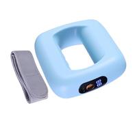 Fascia Massager - Cordless Rechargeable Abdominal Shaping Ring | Electric Abdominal Massager | 2 Modes 5 Speeds, 13.2x12.2cm, With Adjustable Waist Belt, For Home Office Fitness Yoga Neck Shoulder Bac