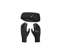 Kit Nike Womens Essential Running Headband and Glove Set 887791368775 in taglia M/L EU