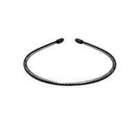 Fascia ondulata Moda Uomo Donna Unisex Nero Lavaggio di Base Styling Accessori Per Capelli Clip Fasce Per Capelli N4Y3 Strumenti Sport