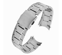 Fascia Orologio 22mm In Acciaio Inox Per Casio Enticer MTP-1374D