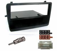 FASCIA PANNELLO STEREO CD RADIO HONDA CIVIC 01-06 KIT COMPLETO NERO
