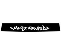 FASCIA PARASOLE adesiva auto stickers tuning MOST WANTED