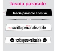 FASCIA PARASOLE adesiva personalizzabile con grafiche TUNING