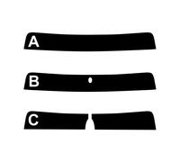 Fascia Parasole Pretagliata per Renault Kangoo Maxi 5 porte 2011-2019 5%-50%