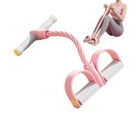 Fascia Pedale con Maniglie | Strap a 6 Tubi per Trazioni | Attrezzo per Allenamento della e Fisioterapia | per Pilates, Allenamento a Casa, Palestra e Ufficio