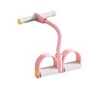 Fascia Pedale con Maniglie,Strap a 6 Tubi per Trazioni,Attrezzo per Allenamento della e Fisioterapia | Per attività di fitness, pilates, palestra domestica e ufficio