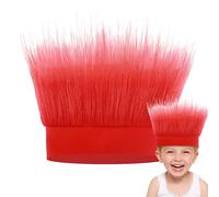 Fascia pelosa, fascia per capelli Troll | per costumi per capelli | Fascia per, copricapo comodo per la giornata dello spirito, eventi sportivi e cosplay