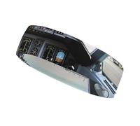 Fascia per allenamento in pozzetto per aereo, unisex, traspirante, per tennis, basket, corsa, palestra, sport all'aria aperta