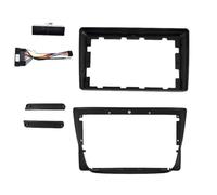 Fascia per autoradio adatta per KIA SORENTO 2013, cornice da 9 pollici, pannello di rivestimento per lettore DVD stereo, doppia mascherina DIN(Frame with cable)