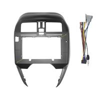 Fascia per autoradio Adattatore per Cornice per Auto per Nissan Versa 2019 Micra March Note Lidona Almera Latio Sunny Juke Versa Kit Pannello di Montaggio per Cornice autoradio