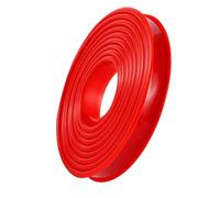 Fascia per Bordi Flessibile mobili a Forma di U, Protezione Bambini Baby Safty, Nastro Autoadesivo in Legno TPE, Finitura Fai da Te Tavolo, armadietto, restauro Red 10m Inner Width 15mm