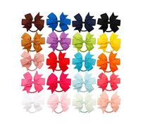 Fascia Per Capelli 20 pezzi/accessori for capelli Fai da te Bande di capelli elastici for nastro for ragazze Headwear 20 colori Fascia Per Capelli Donna(7)